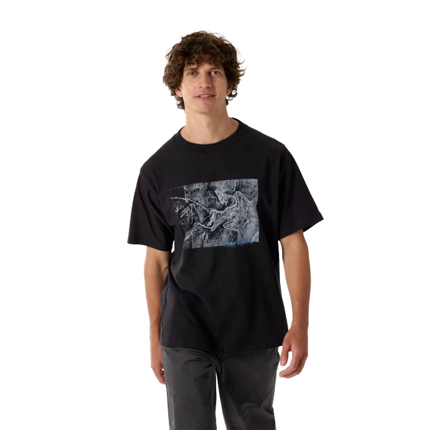 Arc'teryx Kragg Cotton Lithographica Mens SS Shirt 2026