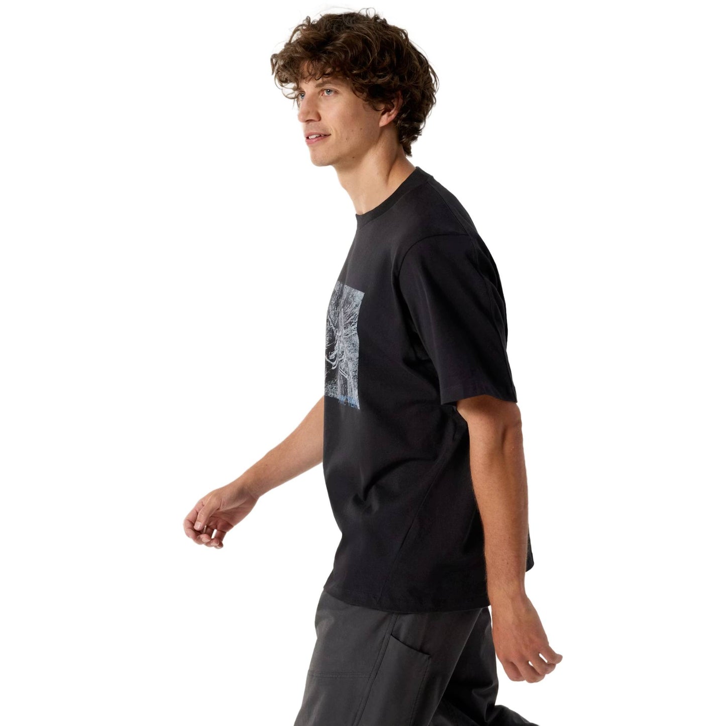 Arc'teryx Kragg Cotton Lithographica Mens SS Shirt 2026