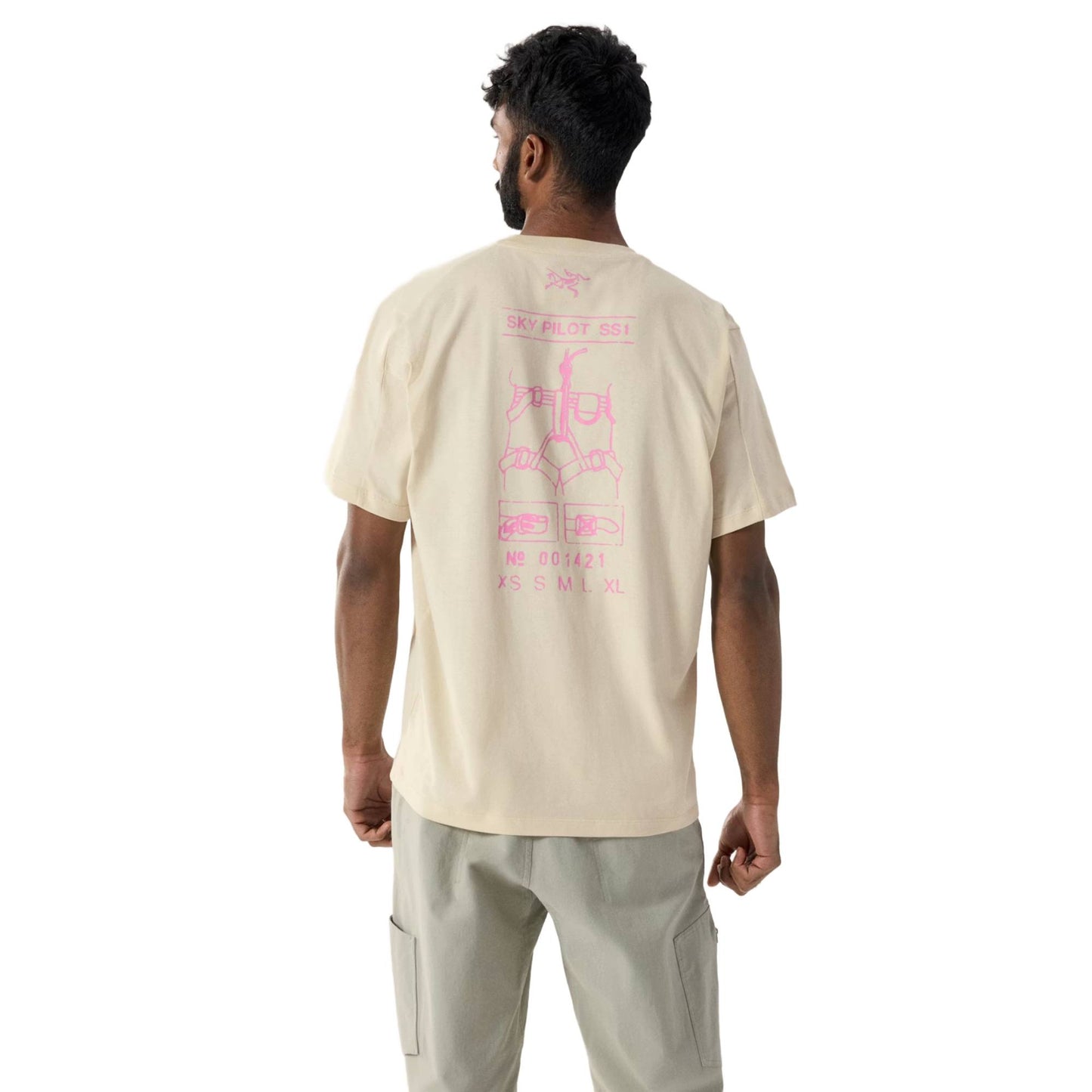 Arc'teryx Kragg SL Cotton Sky Pilot Mens SS Crew 2026