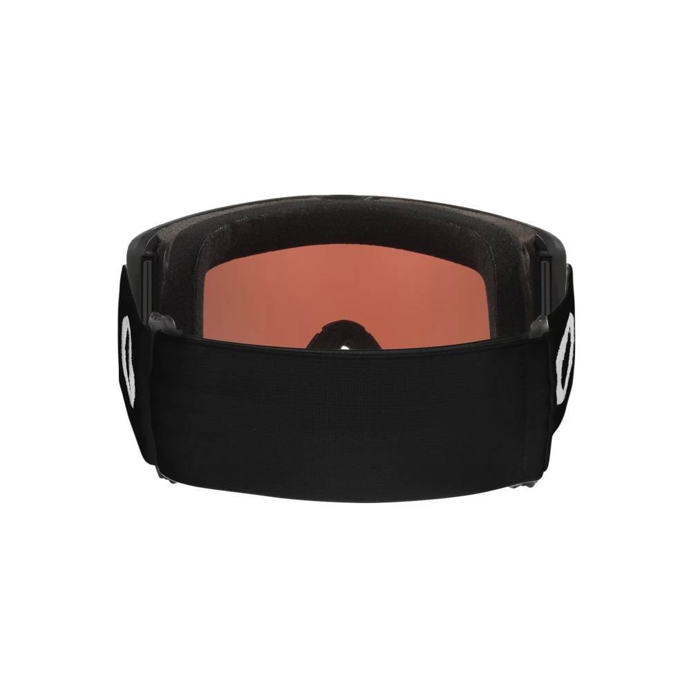 Oakley Target Line L Goggles 2024 Matte Black | Fire Iridium Back Detail 