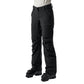 Orage Clara Womens Insulated Pant 2024 Black Side Detail 