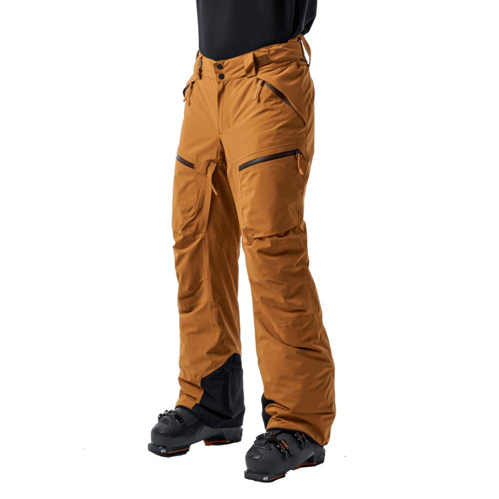 Orage Exodus Mens Insulated Pant 2024 Amber Side Detail 