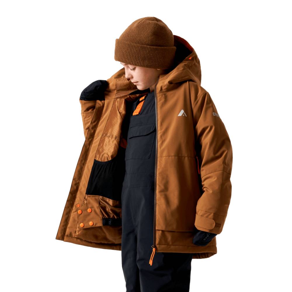 Orage Slope Junior Insulated Jacket 2024 Amber Side Detail