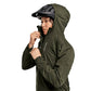 Peppermint MTB Wind Womens Jacket Hood Over Bike Helmet Detail