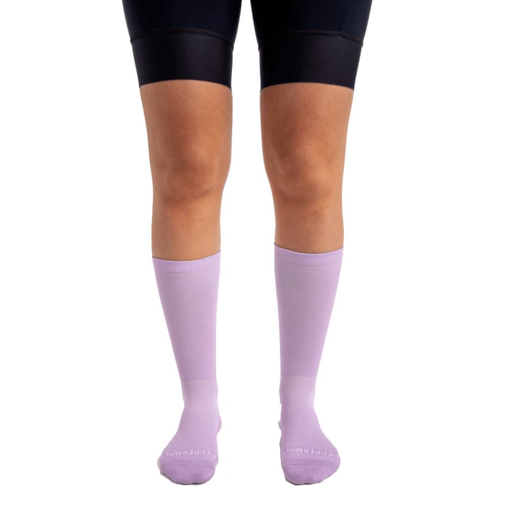 Peppermint Solid Knitted Socks Dream Front Detail
