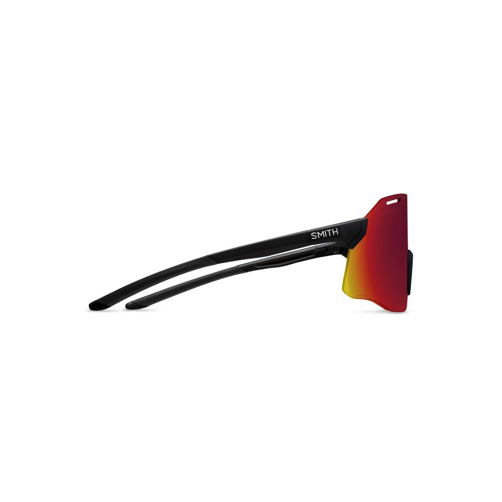  Smith Vert PivLock Sunglasses Black | ChromaPop Red Mirror Side View