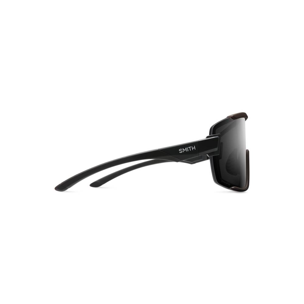 Smith Wildcat Sunglasses Matte Black | ChromaPop Black Side Detail 