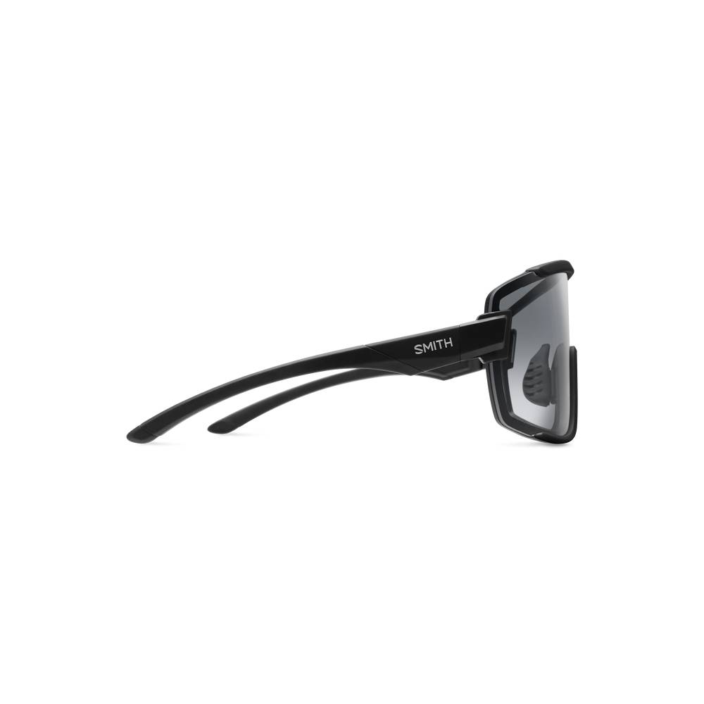 Smith Wildcat Sunglasses Matte Black | ChromaPop Photochromic Side Detail