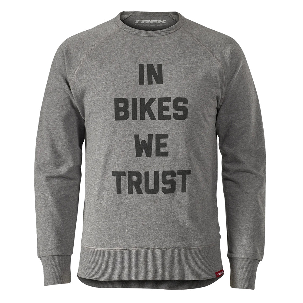 Bontrager In Bikes We Trust Adult Sweatshirt