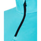 Bogner Estella Womens Zip Turtleneck 2024 Ice Blue Front Zipper Detail