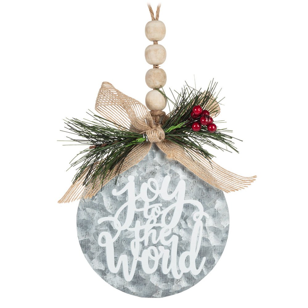 Abbott Joy to the World Ornament - Skiis & Biikes