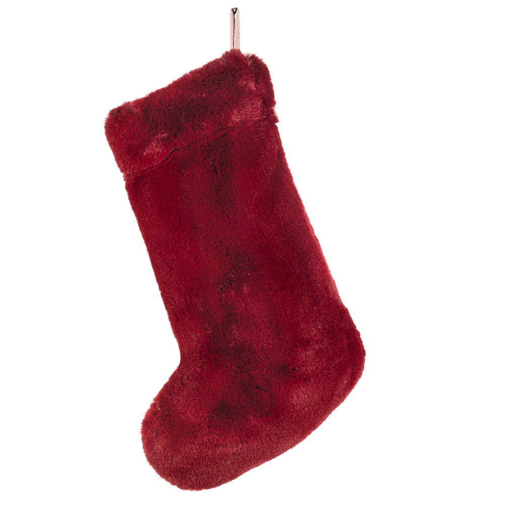 Abbott Luxury Faux Fur Stocking 2021 - Skiis & Biikes