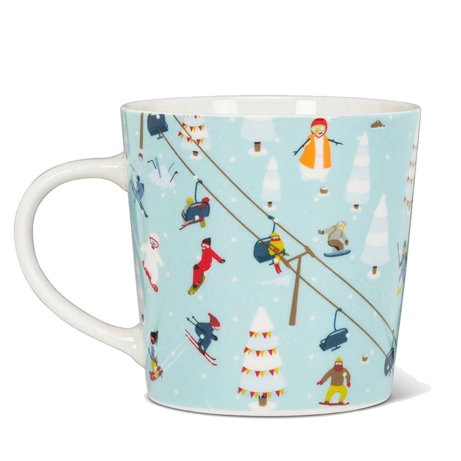 Abbott Ski Mountain Mug - Skiis & Biikes