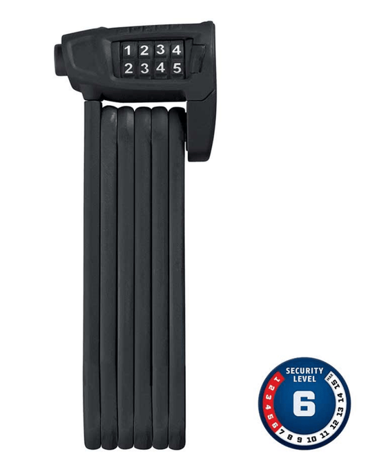 Abus Bordo Lite 6150 Folding Lock with Combination - Skiis & Biikes