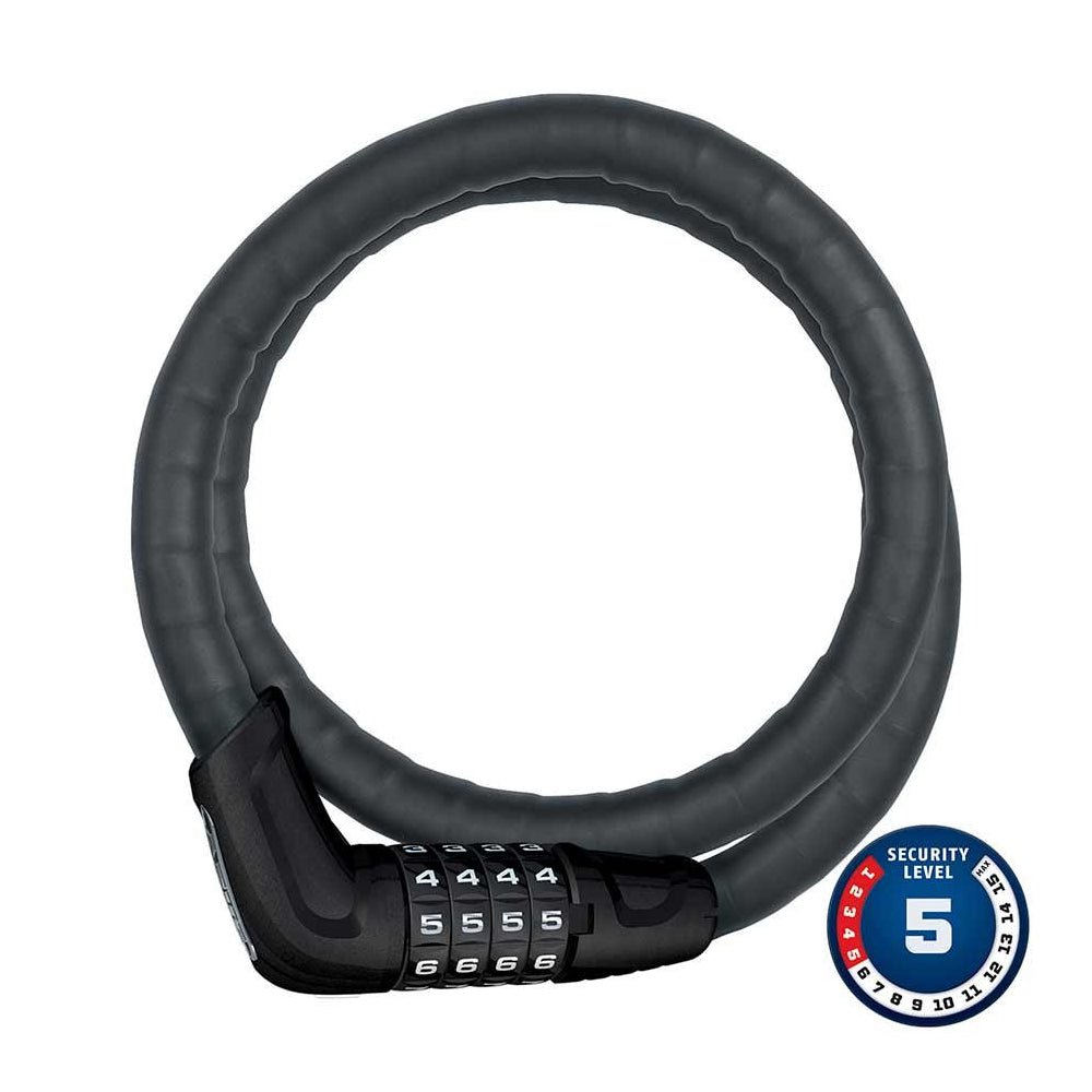 Abus Tresor 6615C Armored Cable Combo Lock - Skiis & Biikes