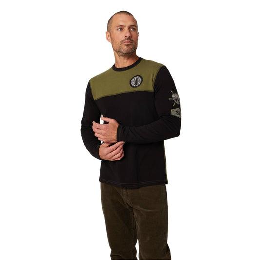 Alp N Rock Double Diamond Mens Crew Shirt 2025 - Skiis & Biikes