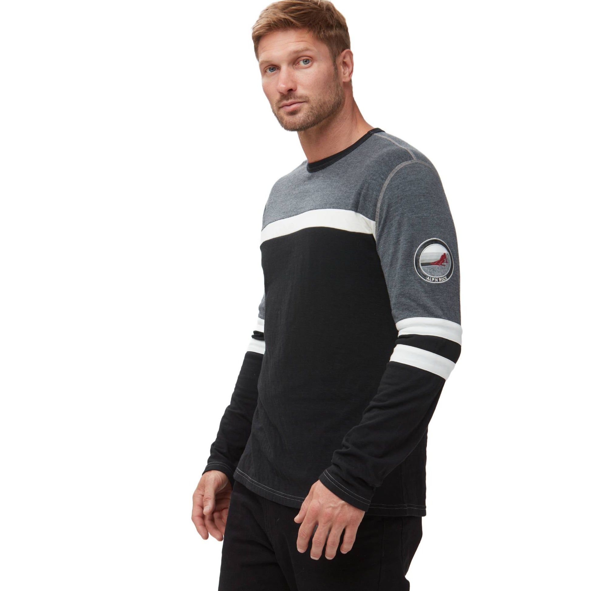 Alp N Rock Downhill Mens Crew Shirt 2025 - Skiis & Biikes