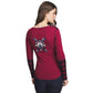 Alp N Rock Miley Womens Henley Shirt 2024 - Skiis & Biikes