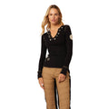 Alp N Rock Nelia Womens Henley Shirt 2025 - Skiis & Biikes