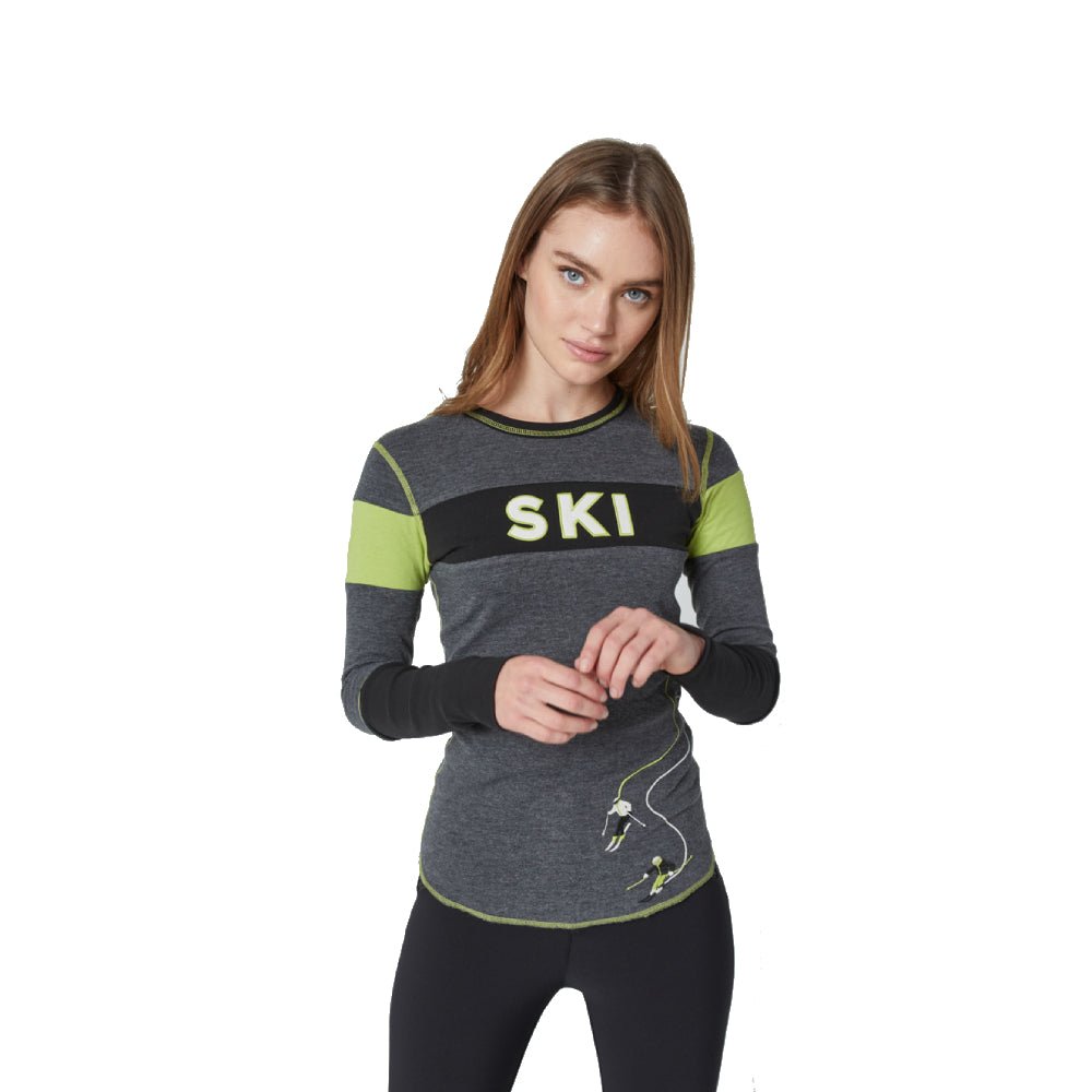 Alp N Rock Retro Apres Womens Crew 2023 - Skiis & Biikes