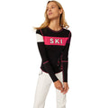 Alp N Rock Retro Apres Womens Crew Shirt 2025 - Skiis & Biikes