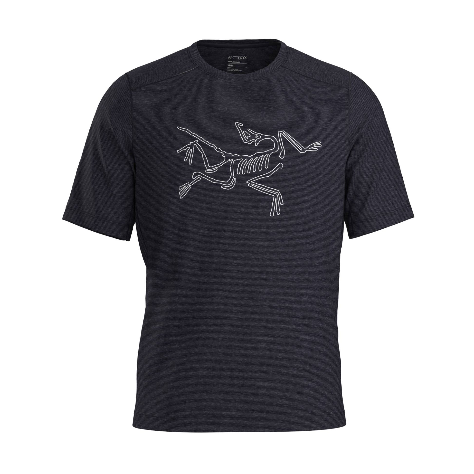 Arc'teryx Cormac Logo Mens SS Crew 2025 - Skiis & Biikes