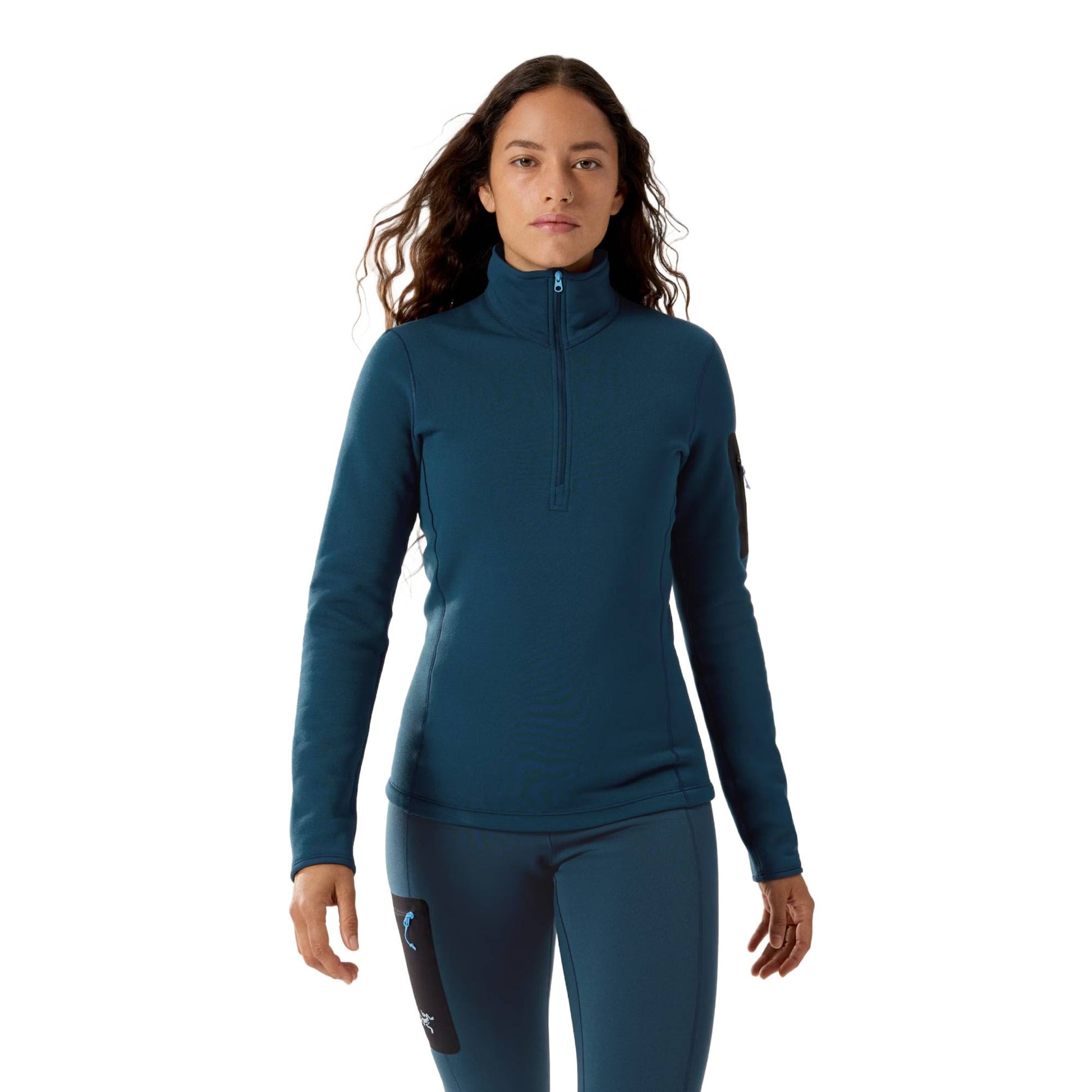 Arc'teryx Kyanite Womens Baselayer Zip Neck 2026 - Skiis & Biikes