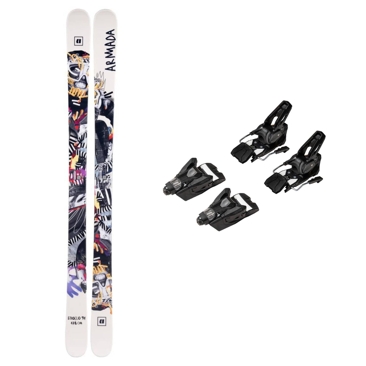 Armada Edollo 91 Ski + Strive 14 GW Bindings 2026 Bundle - Skiis & Biikes