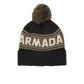 Armada Jacquard Knit Adult Pom Beanie - Skiis & Biikes