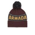 Armada Jacquard Knit Adult Pom Beanie - Skiis & Biikes
