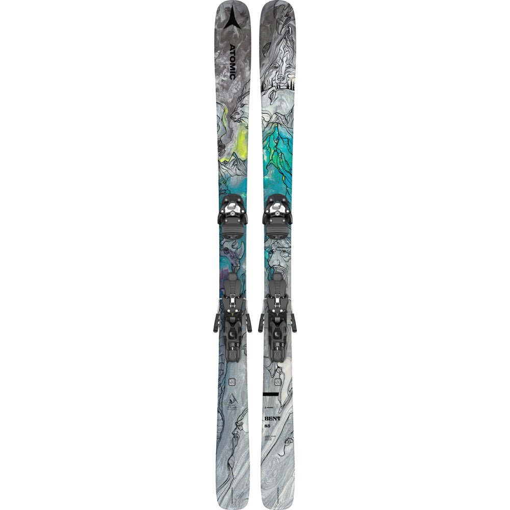 Atomic Bent 85 Ski + Warden 11 MNC Binding 2023 - Skiis & Biikes