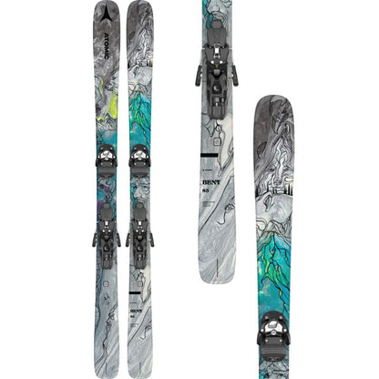 Atomic Bent 85 Ski + Warden 11 MNC Binding 2023 - Skiis & Biikes