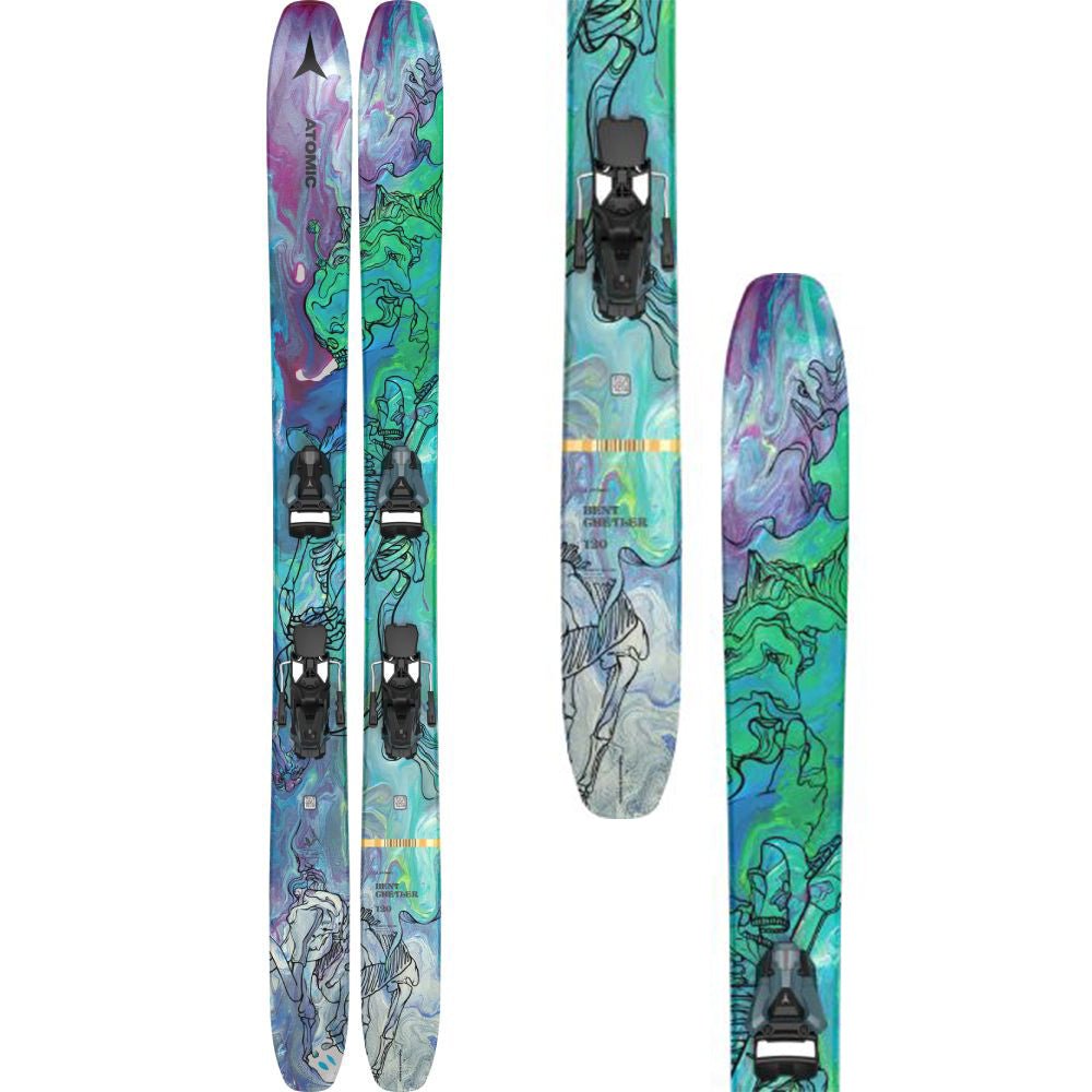 Atomic Bent Chetler 120 Ski + Atomic Strive 14 GW Binding 2023 - Skiis & Biikes