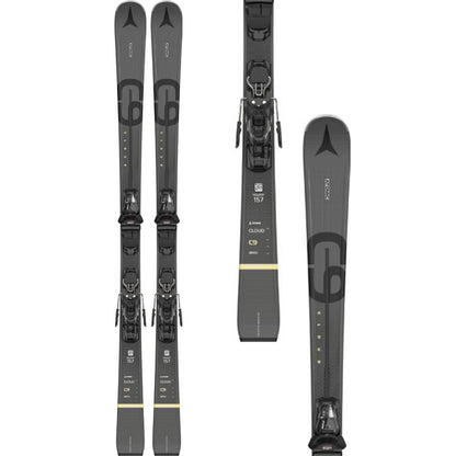 Atomic Cloud C9 Womens Ski + M 10 GW Binding 2023 - Skiis & Biikes