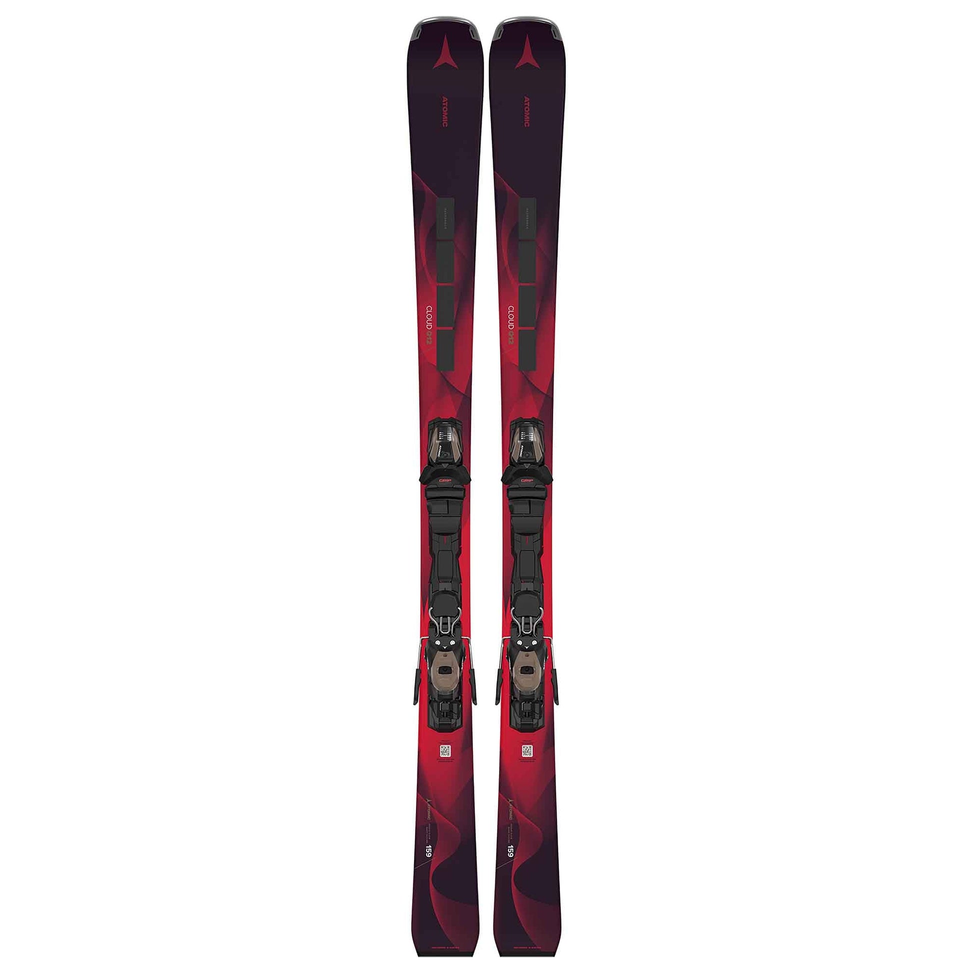 Atomic Cloud Q12 Revoshock C Womens Ski + M 10 GW Binding 2025 - Skiis & Biikes