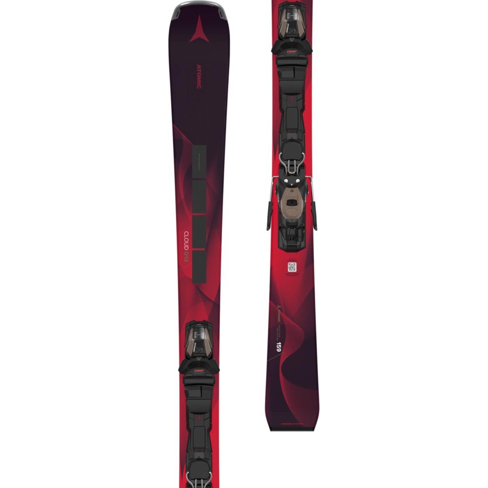 Atomic Cloud Q12 Revoshock C Womens Ski + M 10 GW Binding 2026 - Skiis & Biikes