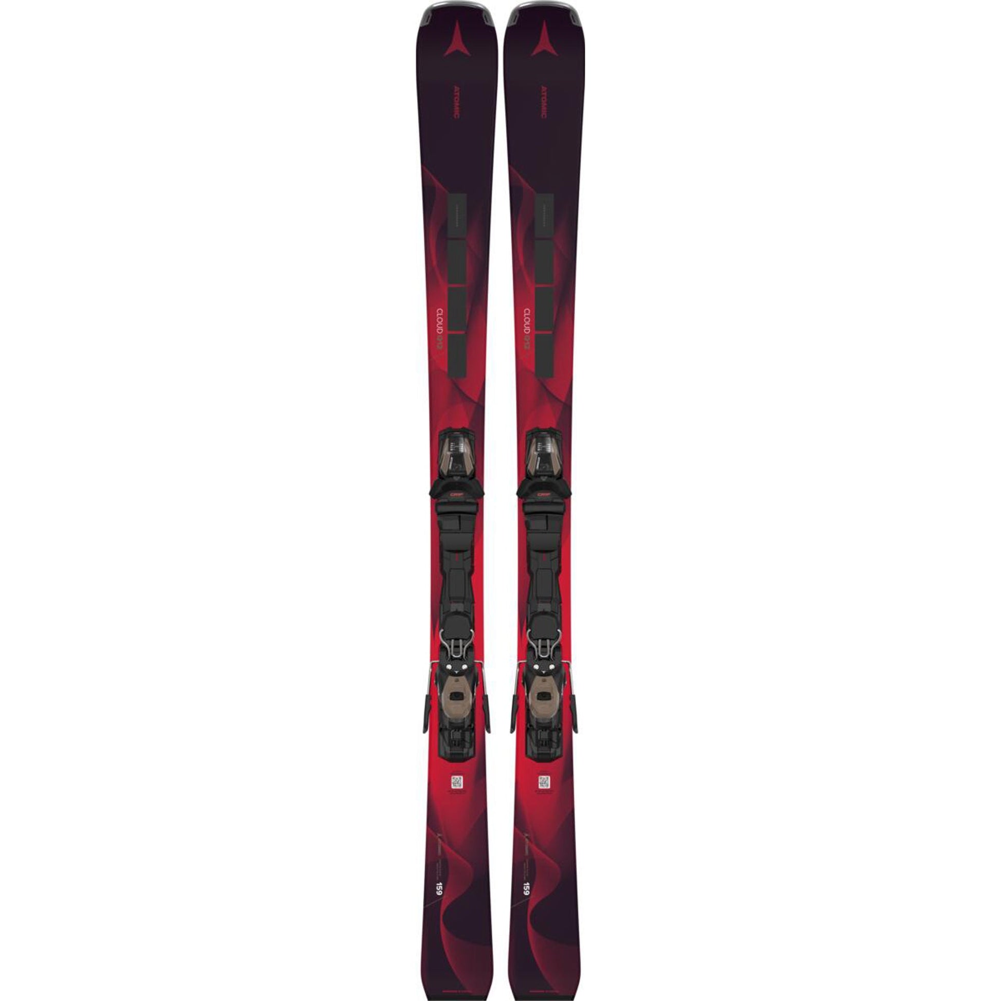 Atomic Cloud Q12 Revoshock C Womens Ski + M 10 GW Binding 2026 - Skiis & Biikes
