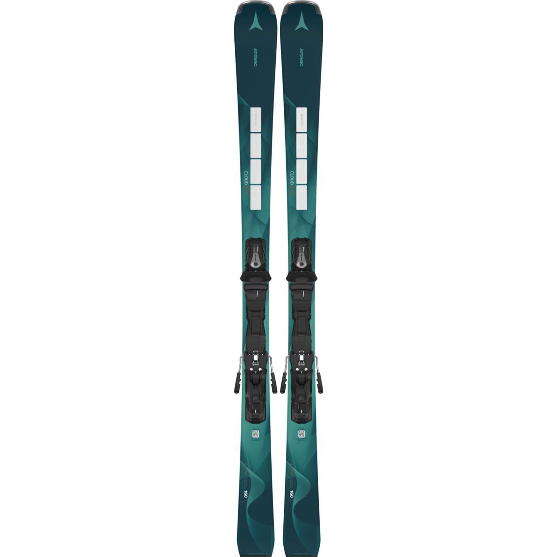 Atomic Cloud Q14 Revoshock S Womens Ski + MI 12 GW Binding 2026 - Skiis & Biikes