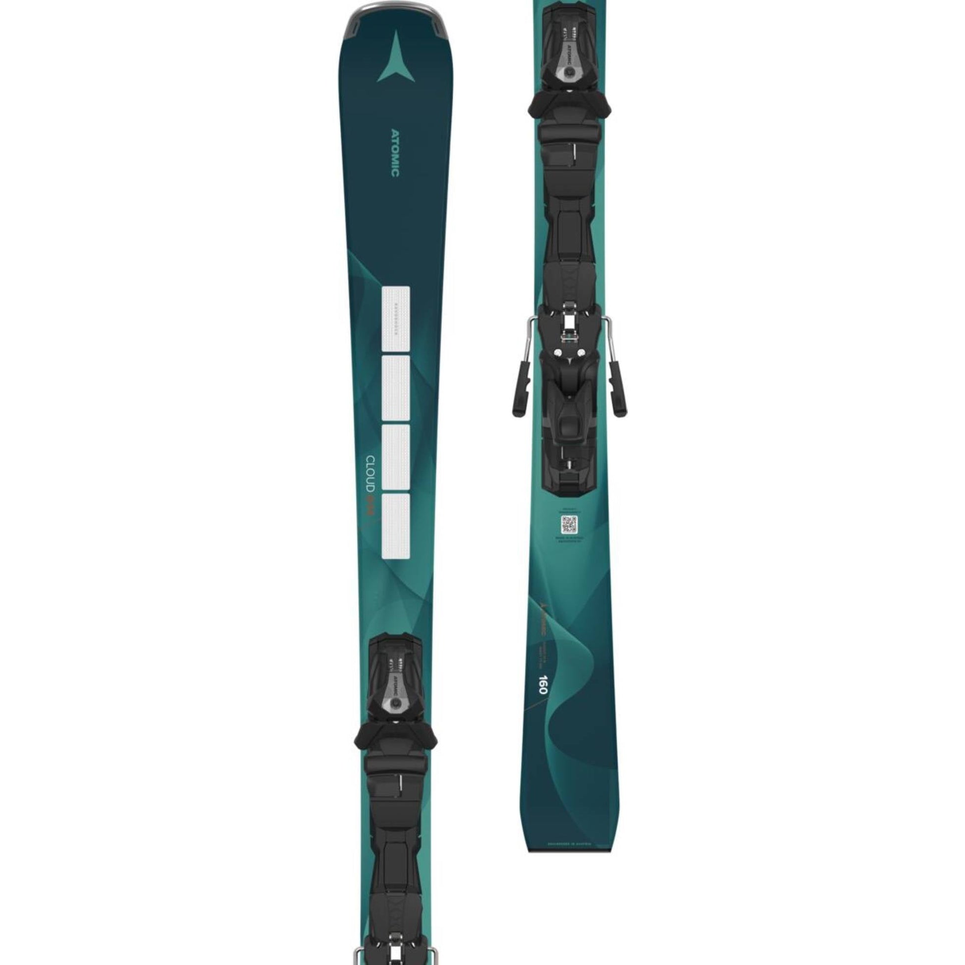 Atomic Cloud Q14 Revoshock S Womens Ski + MI 12 GW Binding 2026 - Skiis & Biikes