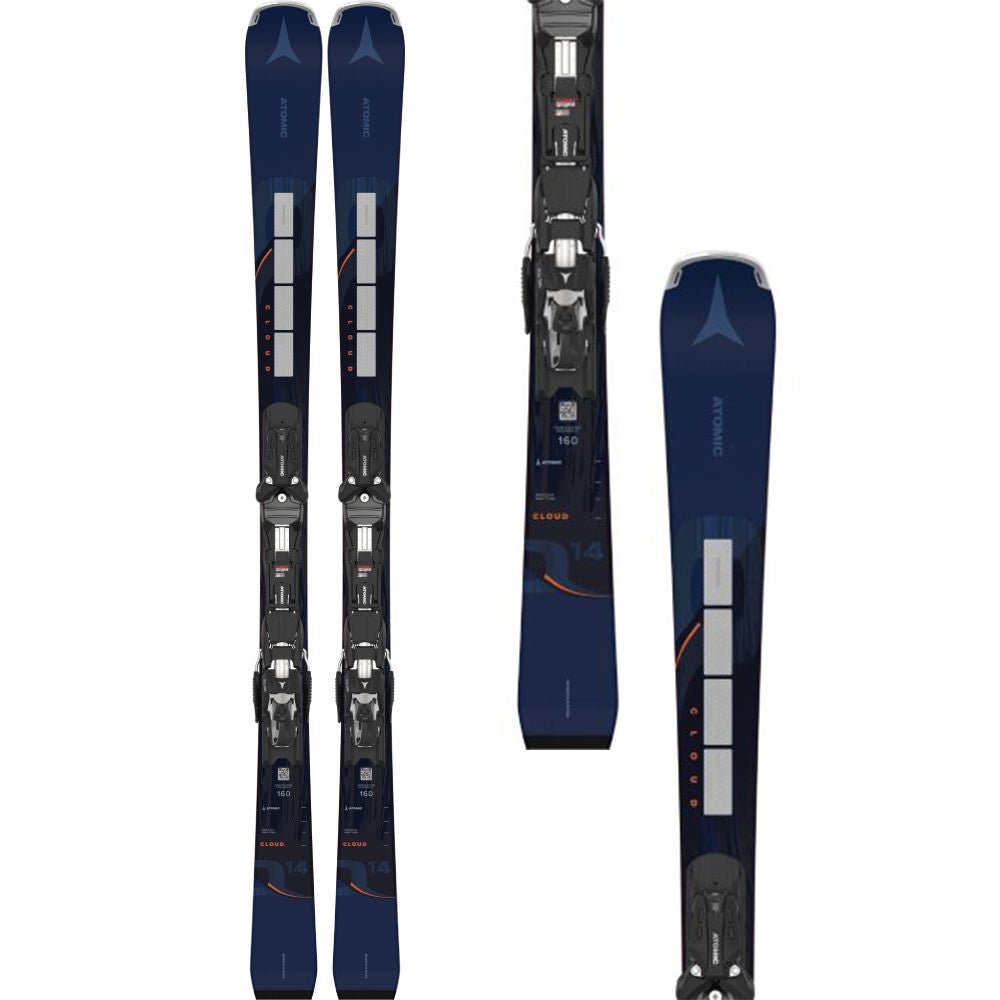 Atomic Cloud Q14 Revoshock S Womens Ski + X 12 GW Binding 2023 - Skiis & Biikes