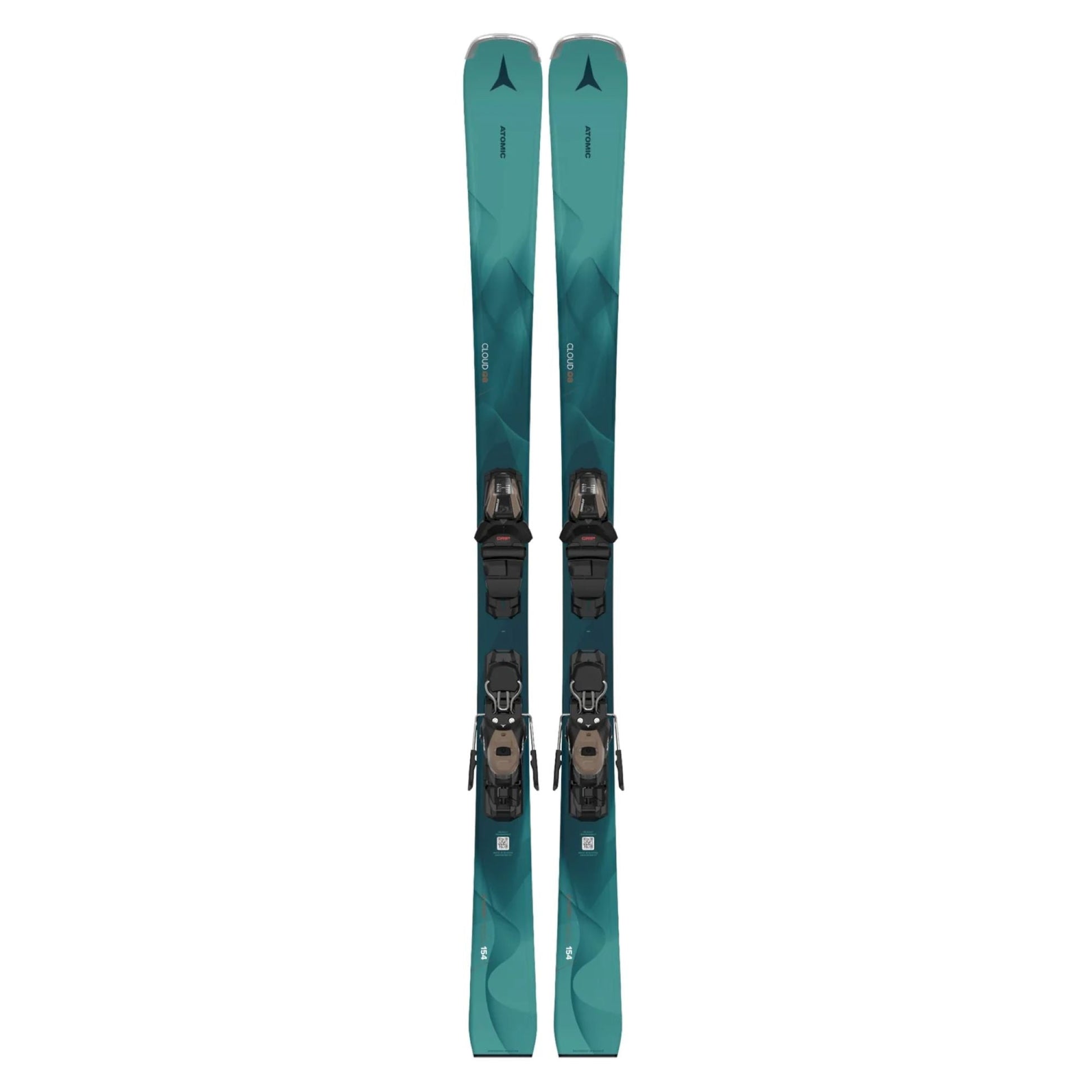 Atomic Cloud Q8 Womens Ski + M 10 GW Binding 2026 - Skiis & Biikes