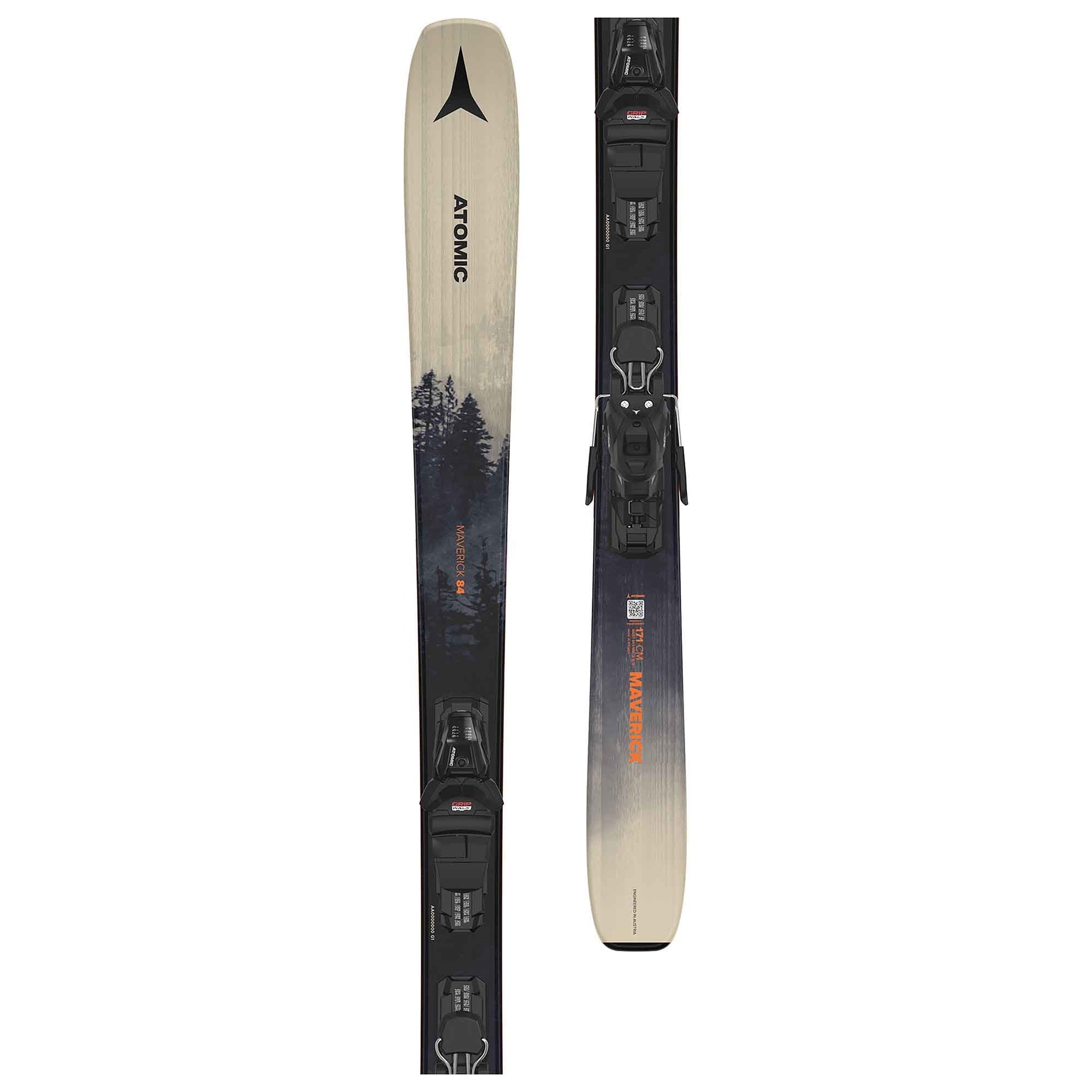 Atomic Maverick 84 Ski + M 10 GW Binding 2025 - Skiis & Biikes