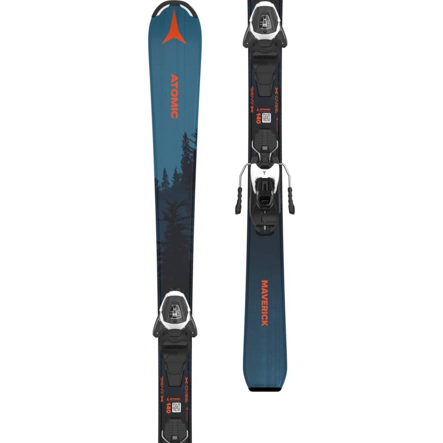 Atomic Maverick Junior Ski 130 - 140 + L6 GW Binding 2026 - Skiis & Biikes