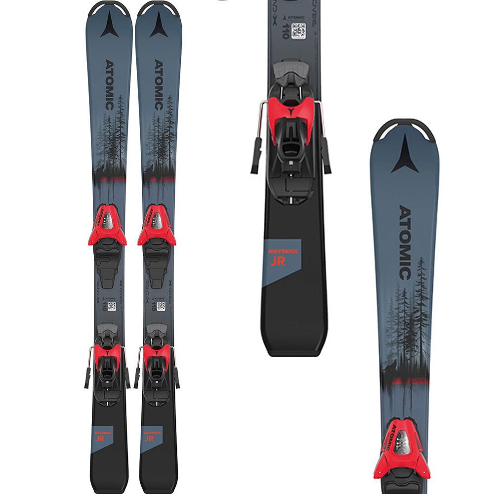 Atomic Maverick Junior Ski 70 - 120 + C5 GW Binding 2023 - Skiis & Biikes