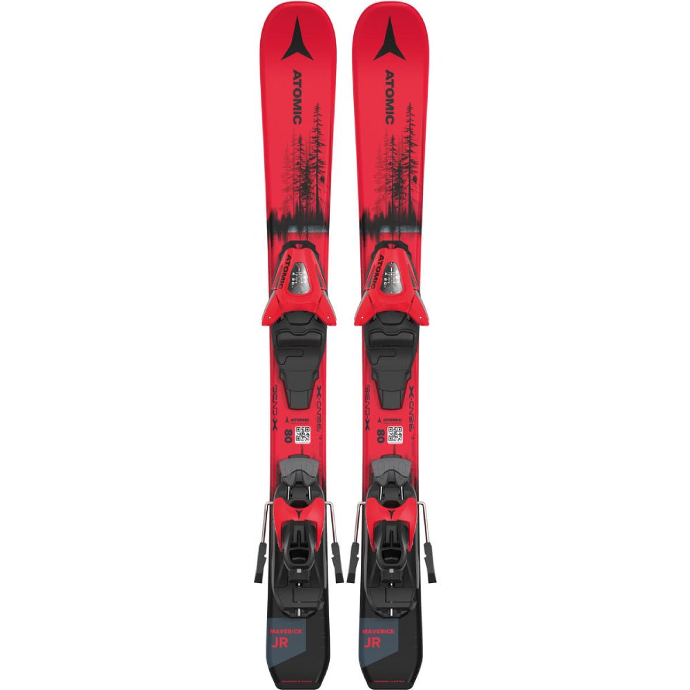 Atomic Maverick Junior Ski 70 - 120 + C5 GW Binding 2023 - Skiis & Biikes