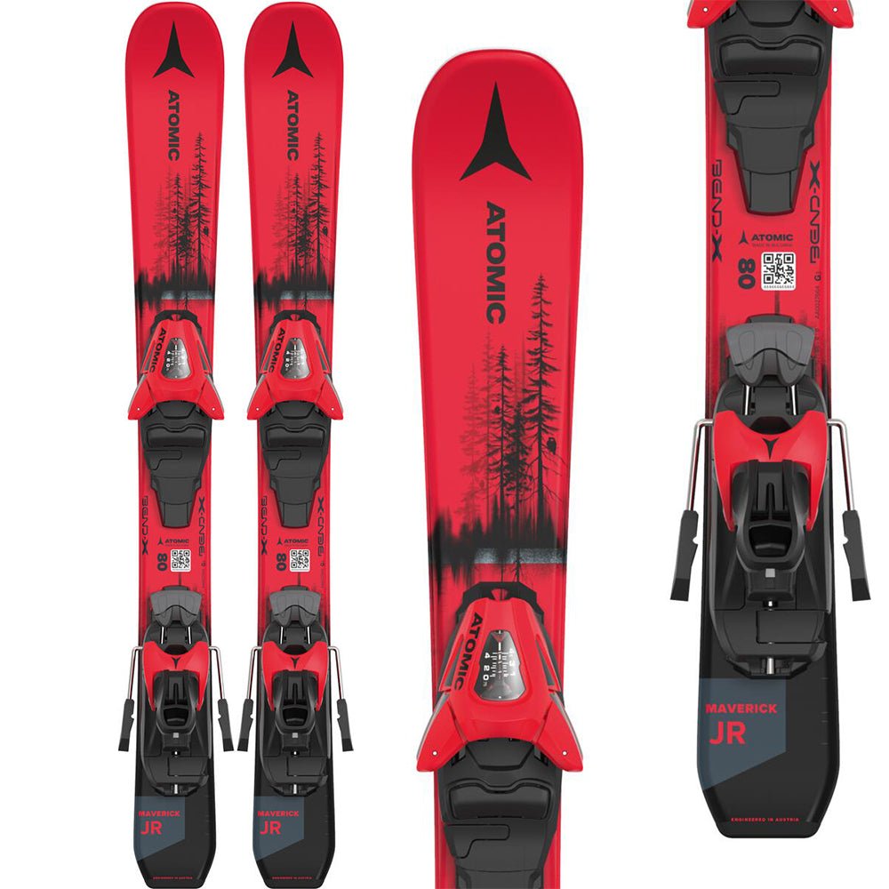 Atomic Maverick Junior Ski 70 - 120 + C5 GW Binding 2024 - Skiis & Biikes