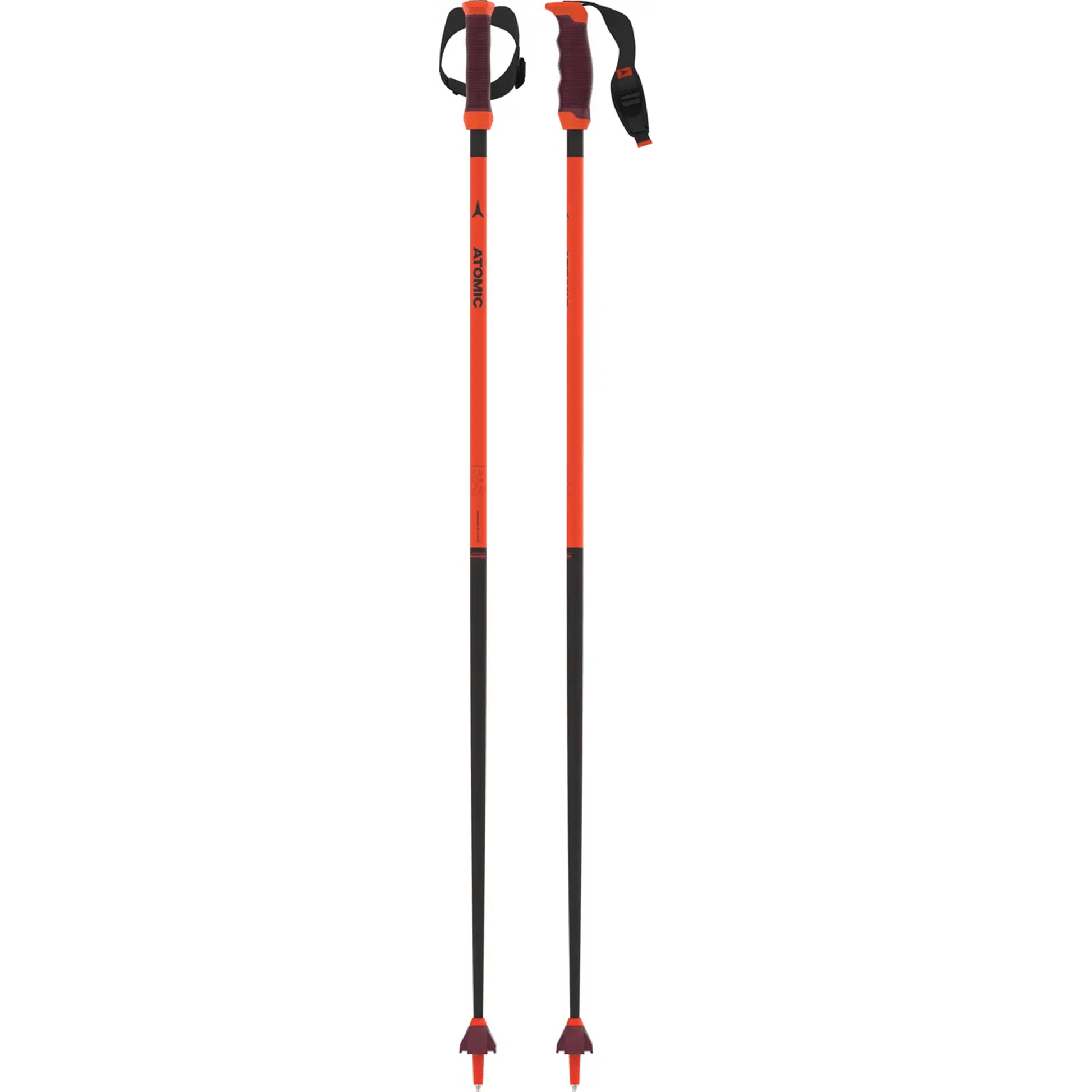 Atomic Redster RS SQS Ski Pole + Tooless Hand Guard System - Skiis & Biikes