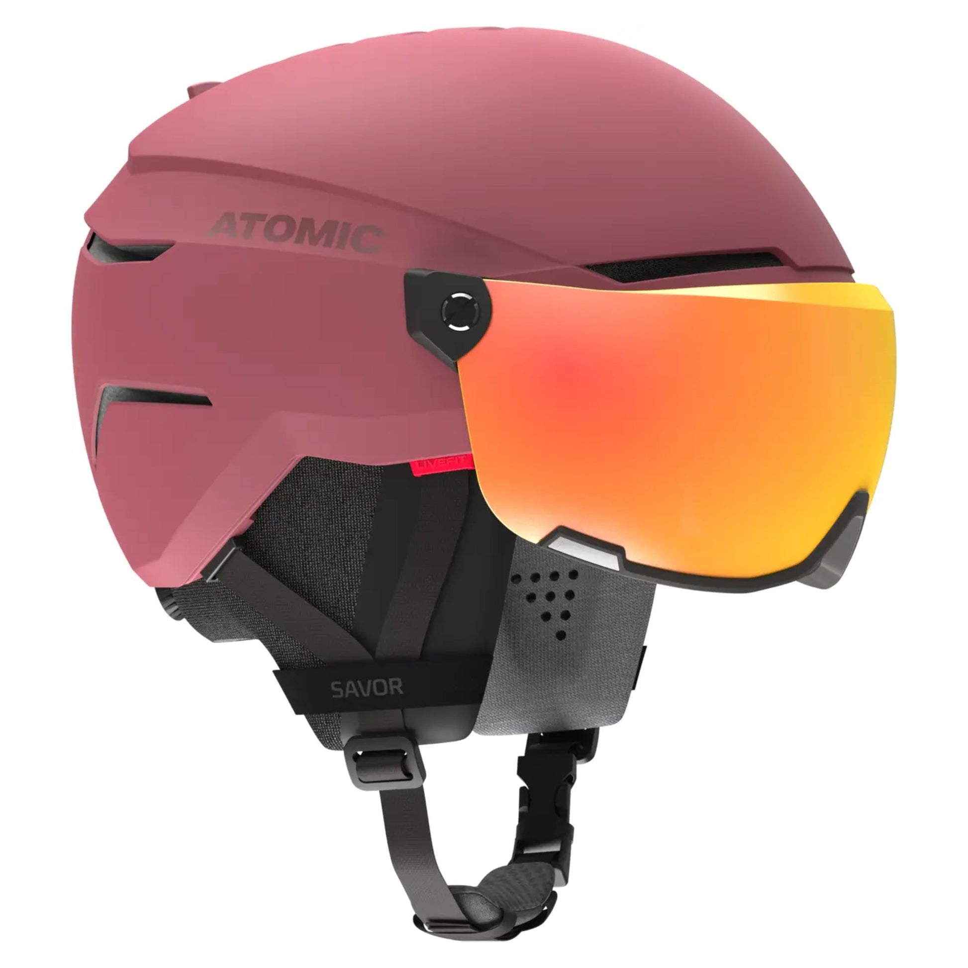 Atomic Savor Visor Stereo Helmet 2025 - Skiis & Biikes