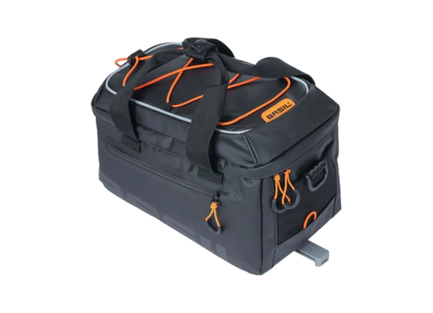 Basil Miles MIK Trunk Bag 7L Black Orange - Skiis & Biikes