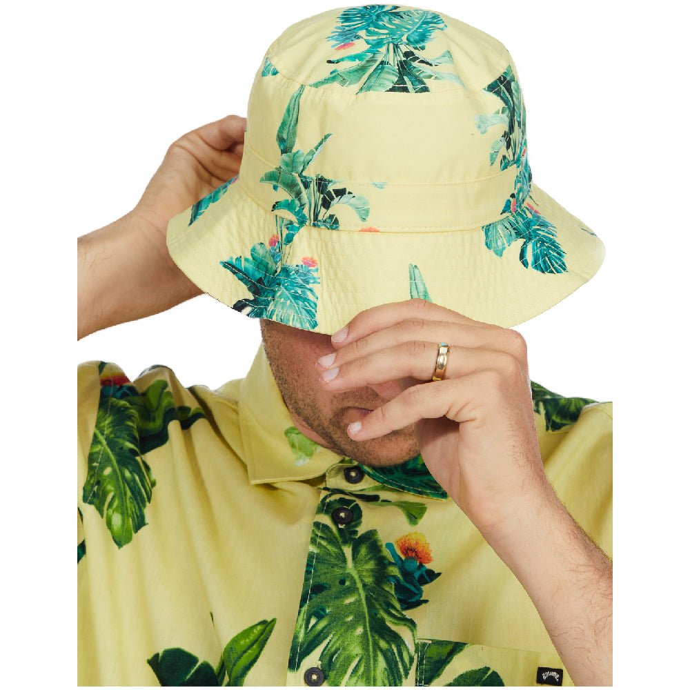 Billabong Kamea Jungle Mens Bucket Hat - Skiis & Biikes